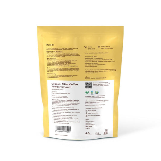 Pure & Sure Organic Coffee Smooth - 200 gm