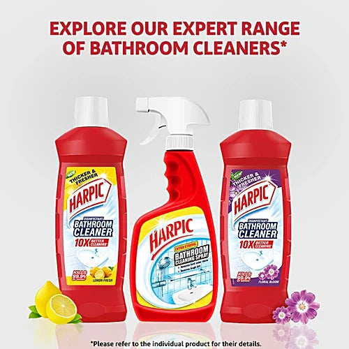 Harpic Disinfectant Bathroom Cleaner Liquid - Floral Bloom, 500 ml