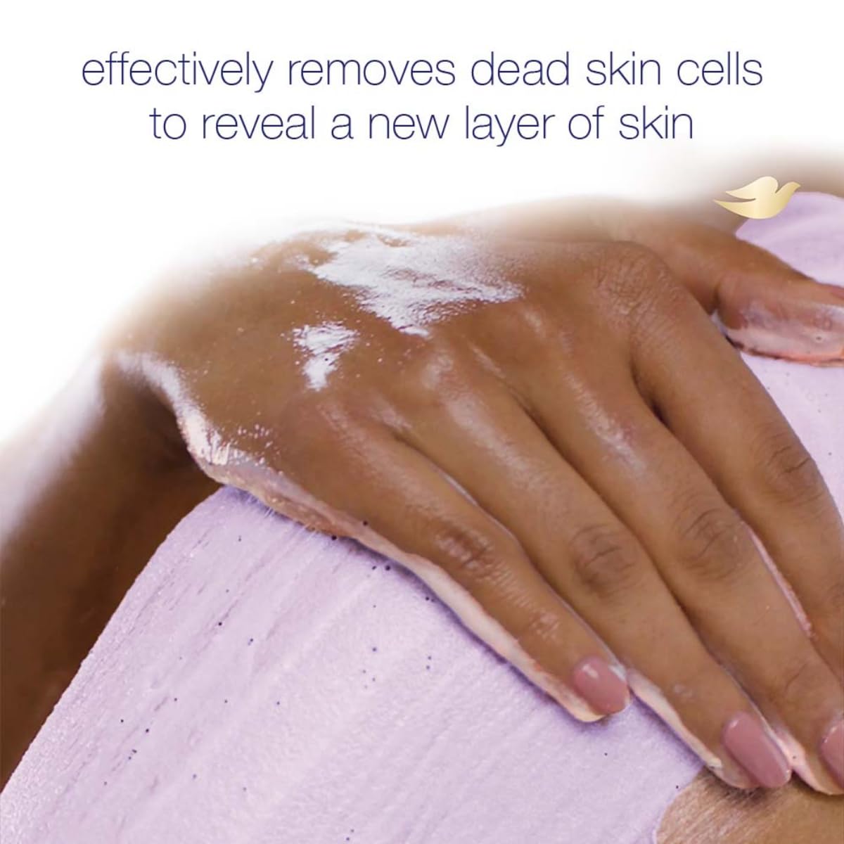 Dove Exfoliating Body Polish Scrub With Crushed Lavender And Coconut Milk - 298 gm