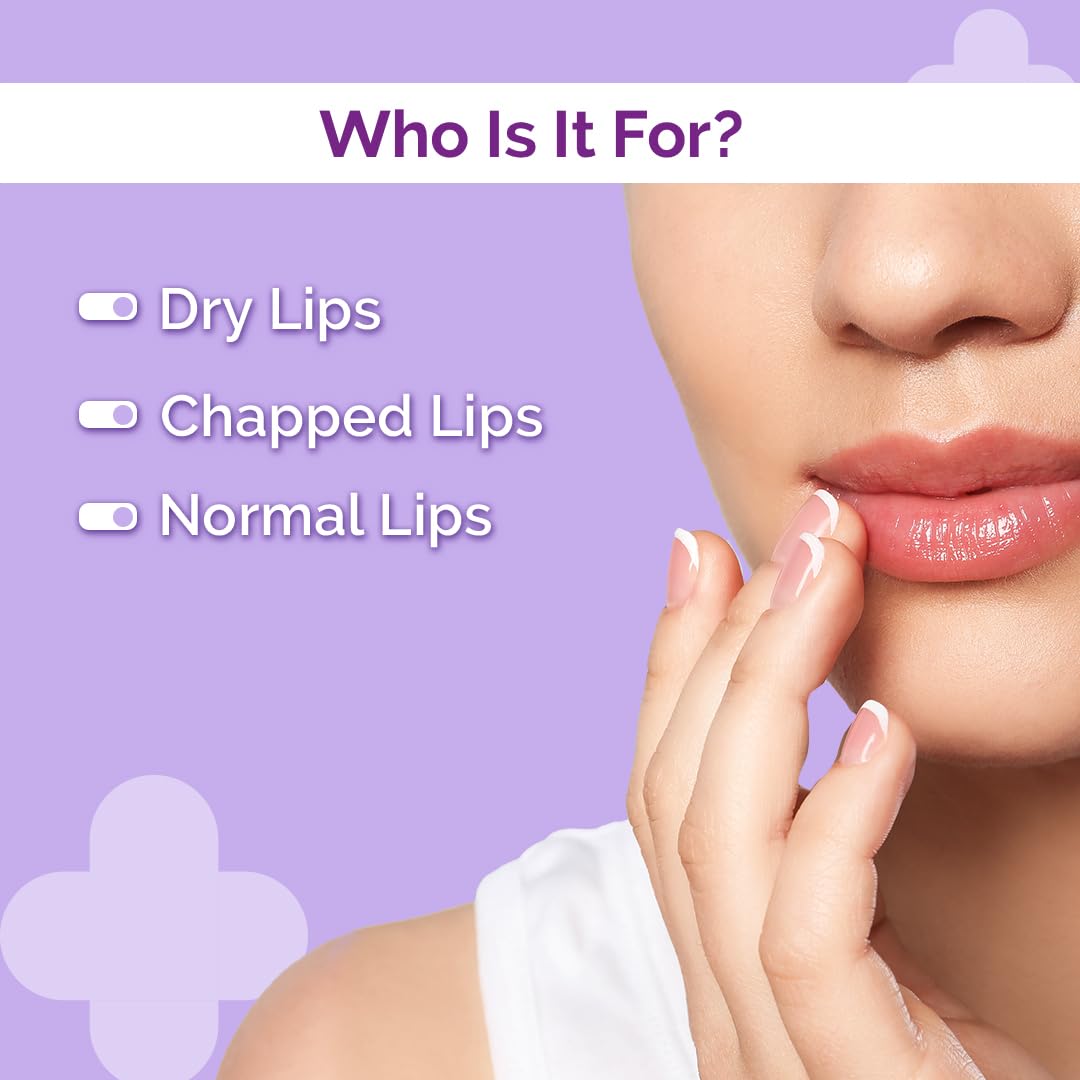 The Derma Co 1% Ceramide Complex Lip Balm with Ceramides & Vitamin E, SPF 30 PA++ for Dry & Chapped Lips - 4g