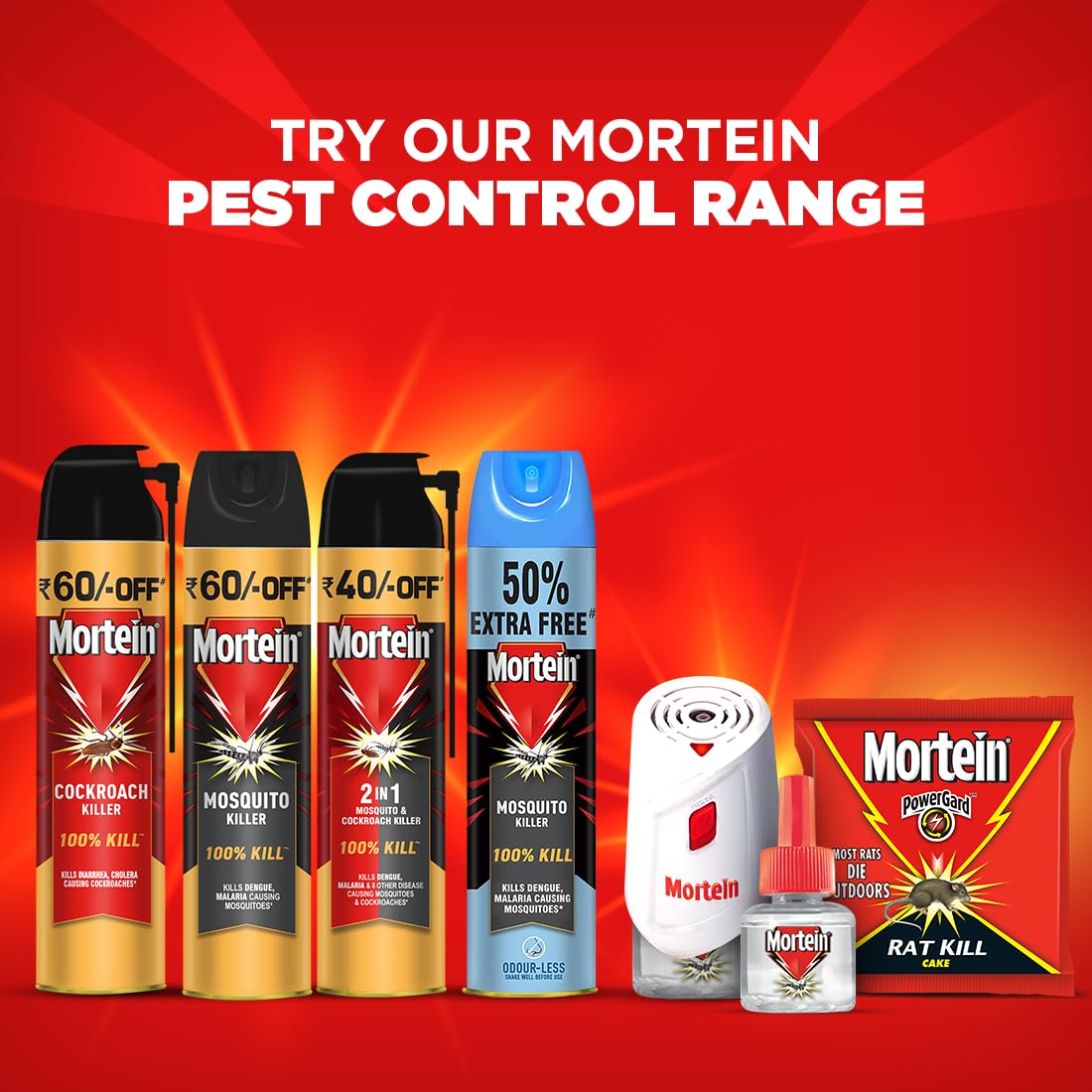 Mortein Powergard Rat Kill Cake, 100 G