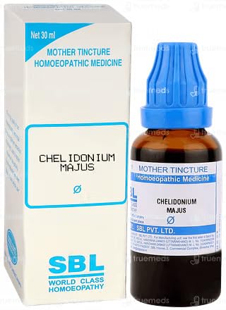 SBL Homeopathy Chelidonium Majus Mother Tincture Q - 30 ml