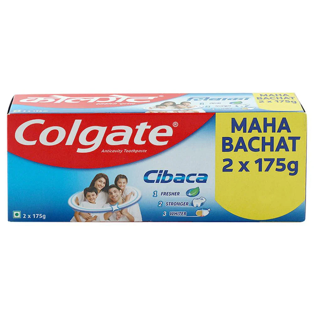 Colgate Cibaca Toothpaste 175 g (Pack of 2)