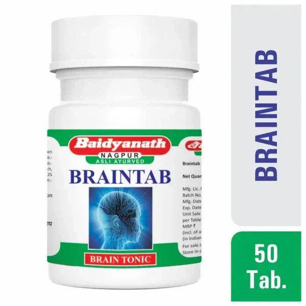 Baidyanath Brain Tab 50 depression fever care