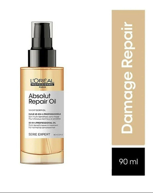 LOreal Paris Absolut Repair 10-In-1 Multi-Benefit Hair Serum Oil - 90 ml