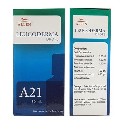 Allen A21 Leucoderma Drops (30ml)