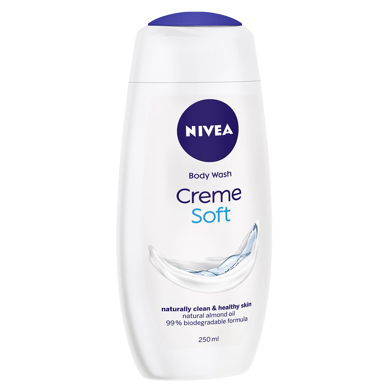 Nivea Body Wash- Creme Soft Naturally Clean - 250 ml