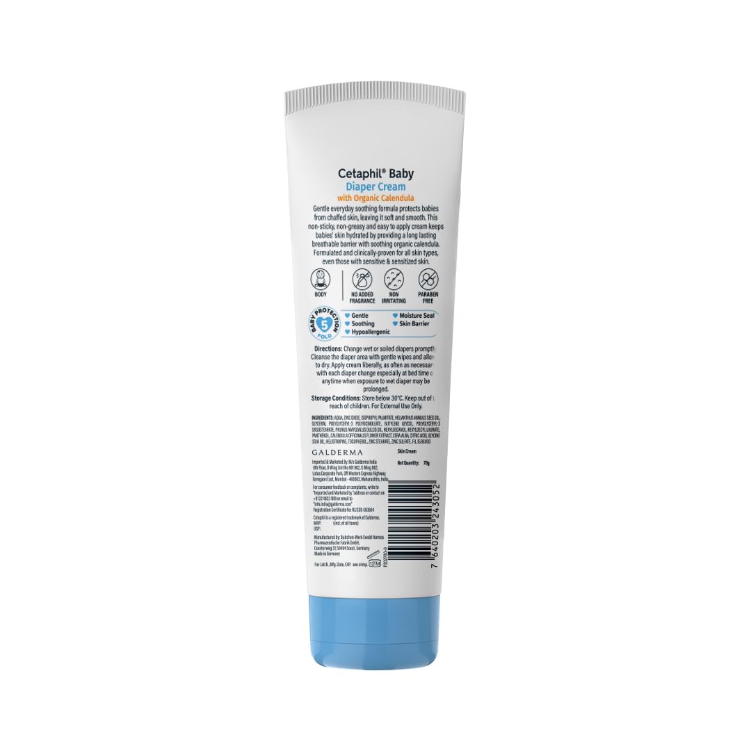 Cetaphil Baby Diaper Cream - 70 gm