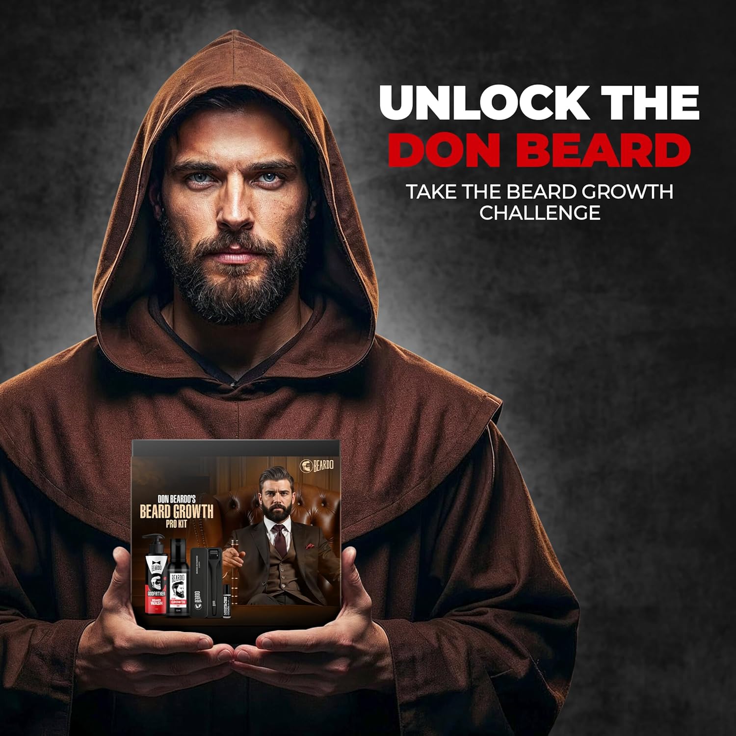 BEARDO Don’s Beard Growth Pro Kit |