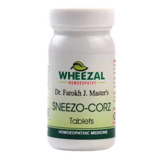 Wheezal Homeopathy Sneezo-Corz Tablets - 75 tabs