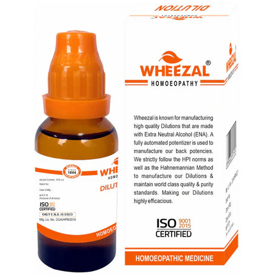 Wheezal Homeopathy Saponaria Officinalis Dilution - 30 ml - 10 M