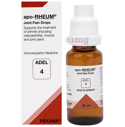 Adel Homeopathy 4 Apo-Rheum Drops - 20 ml