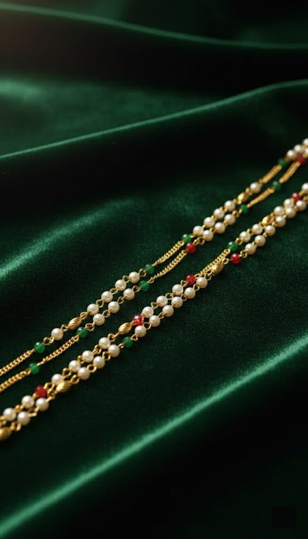 Boho-Chic Pearl & Multi-Tone Layering Necklace