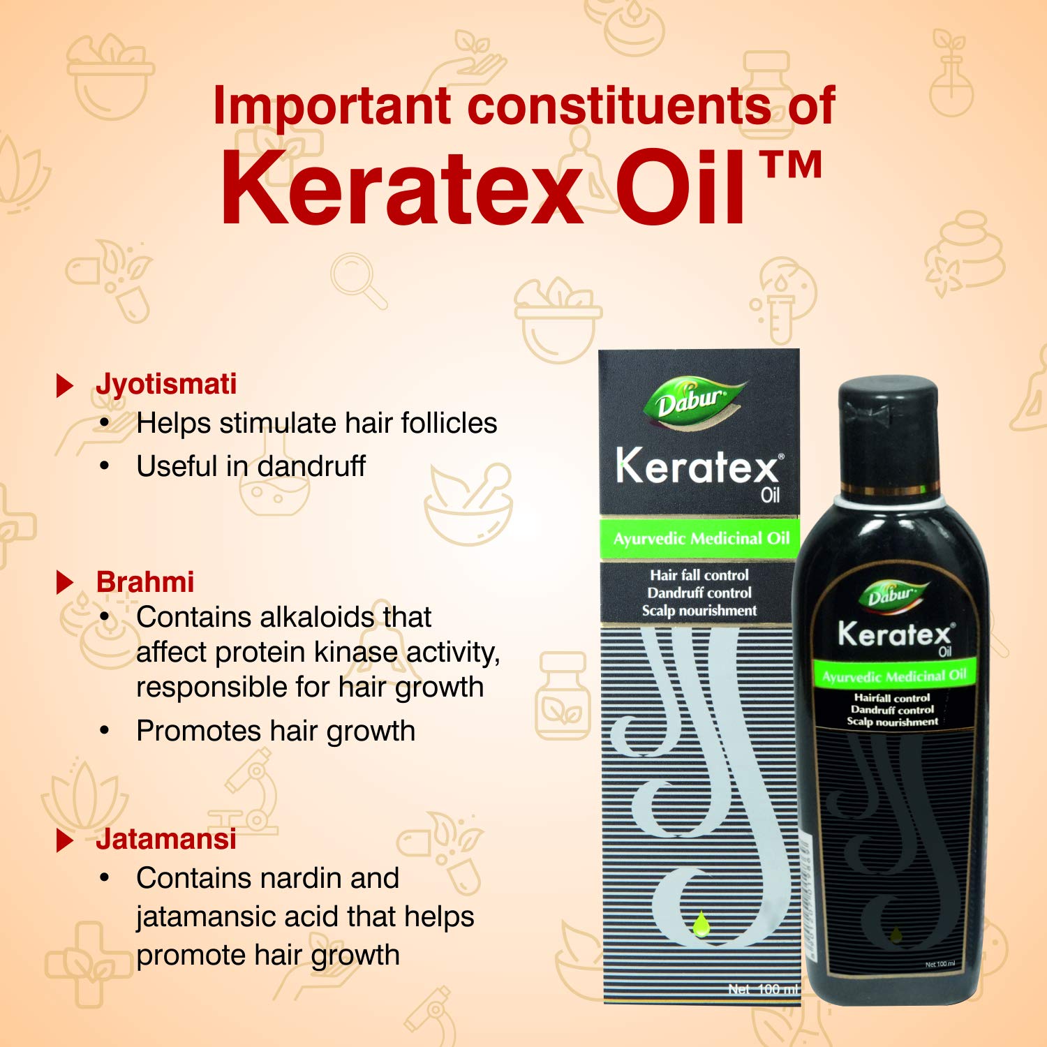 Dabur Keratex Oil - 100 ml