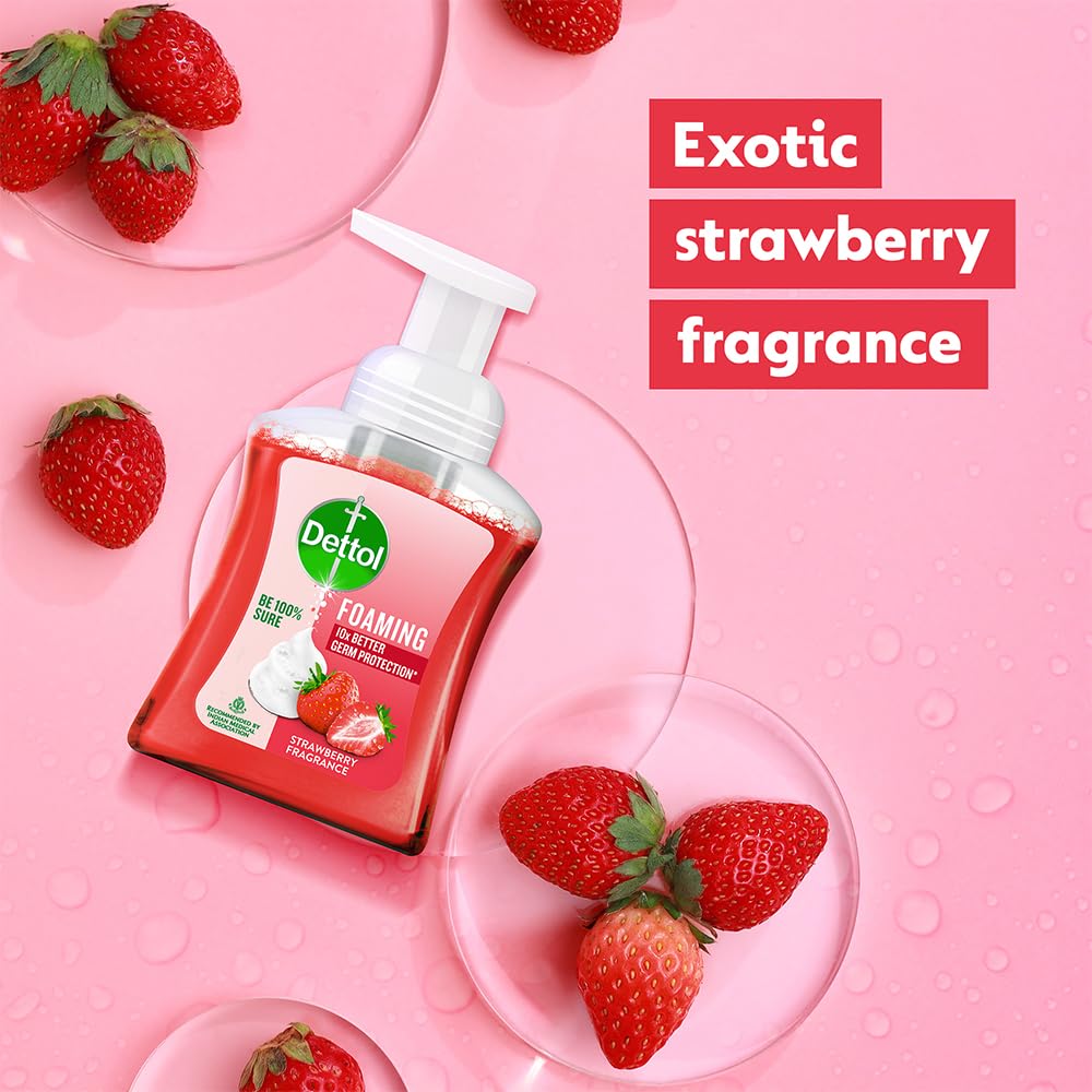 Dettol Foaming Handwash Refill - Strawberry, 700ml