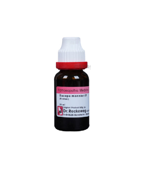 Dr. Reckeweg Bacopa Monnieri (Brahmi) Mother Tincture Q - 20 ml - 1X