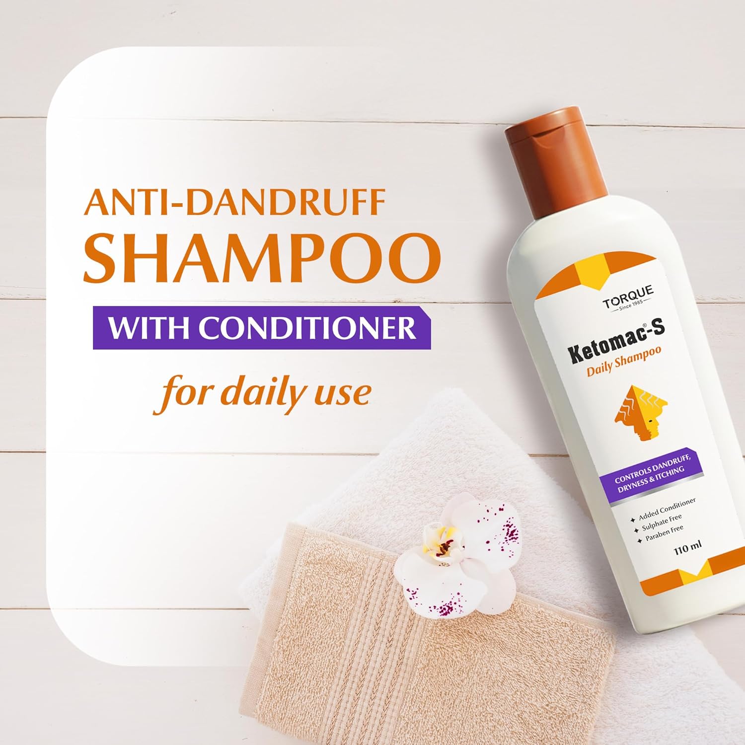 Ketomac-S Anti-Dandruff Shampoo With Selenium Sulfide & Conditioner