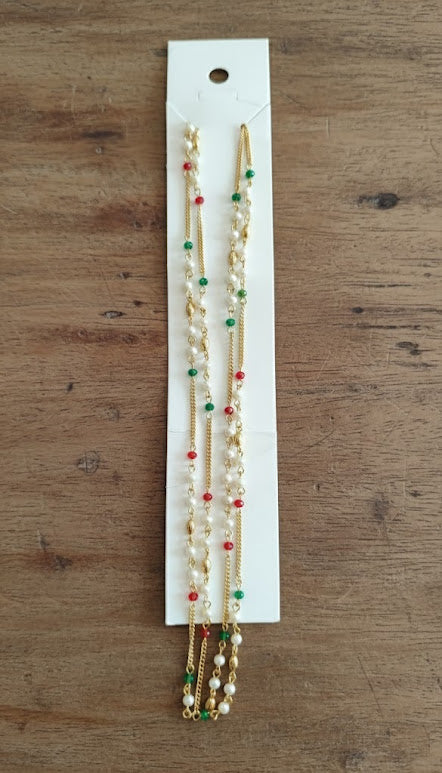 Boho-Chic Pearl & Multi-Tone Layering Necklace