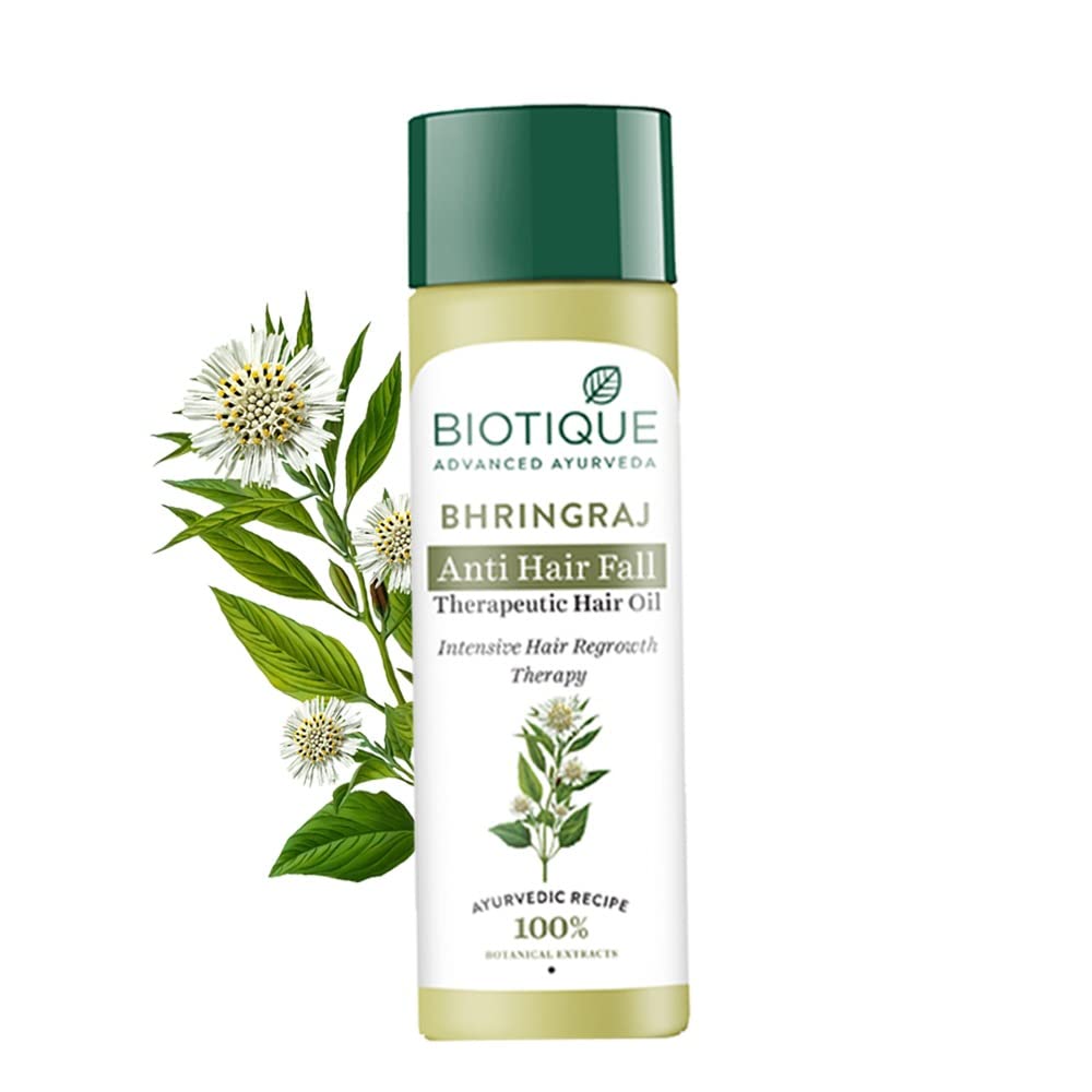 Biotique Bio Bhringraj Therapeutic Hair Oil for Falling Hair | 120ml