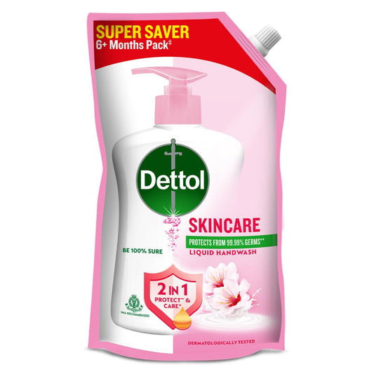 Dettol Liquid Handwash Refill – Skincare Hand Wash- 675ml