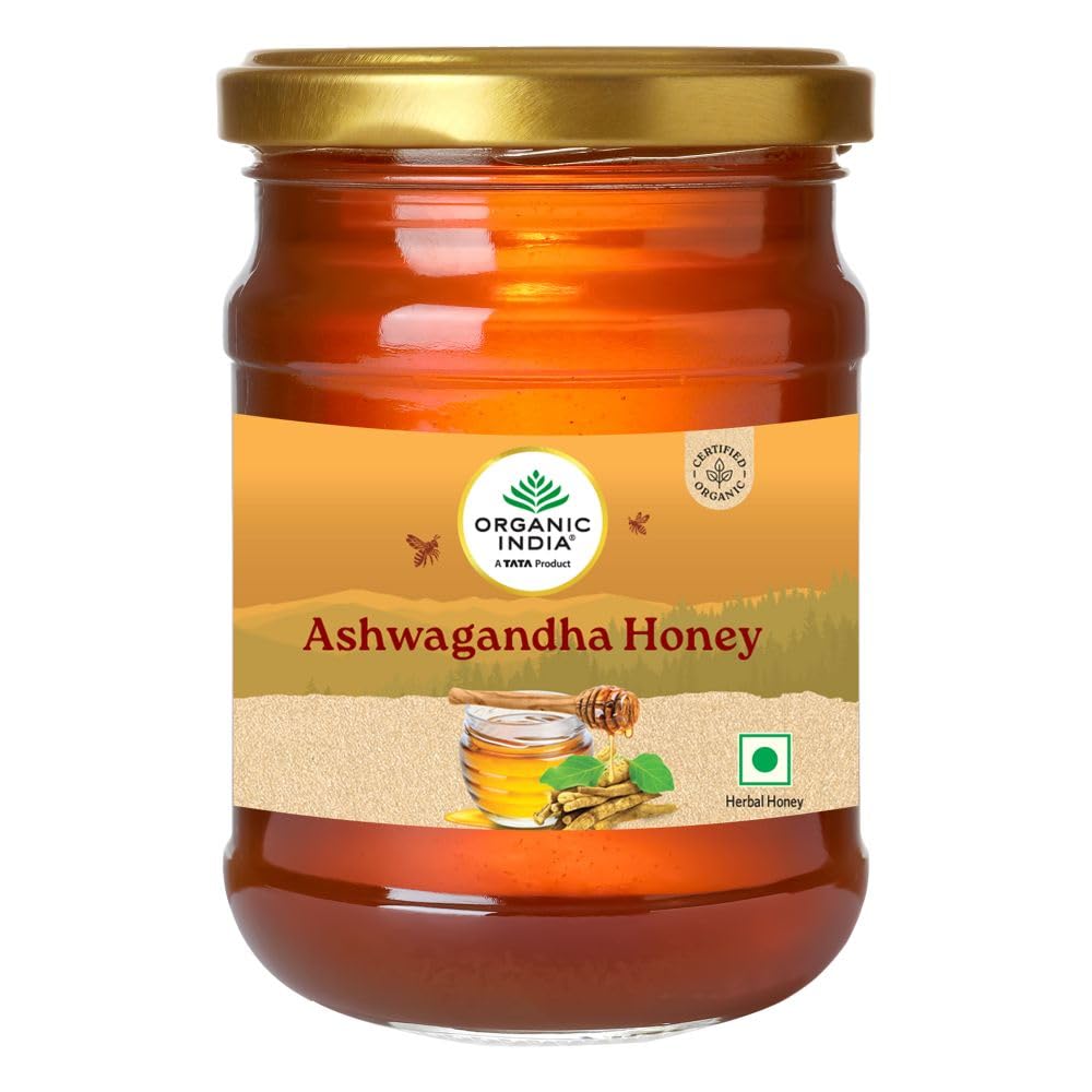 Organic India Ashwagandha Honey, Organic Certified | 125g