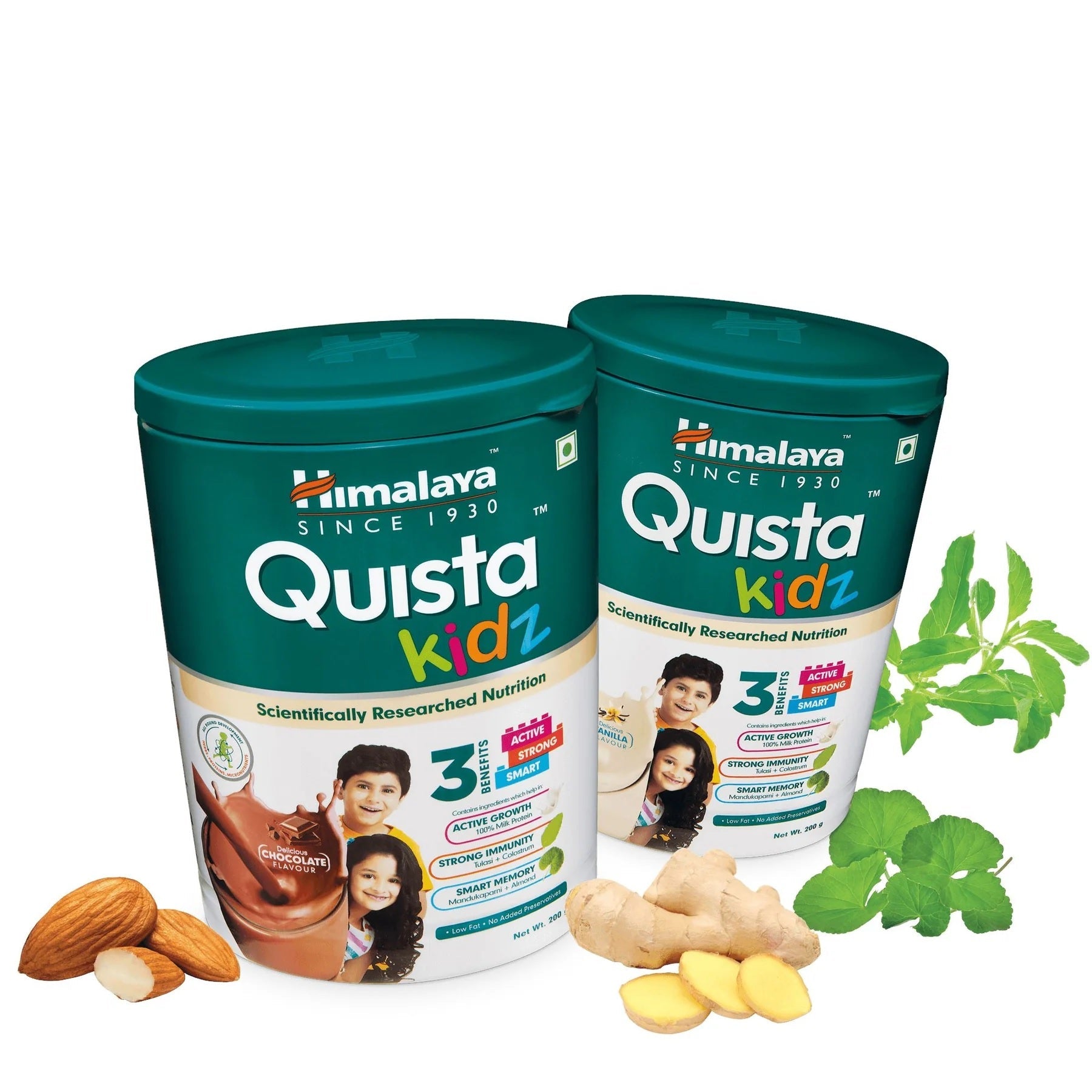 Himalaya Quista Kidz Powder - Vanilla Flavour - 200 gm