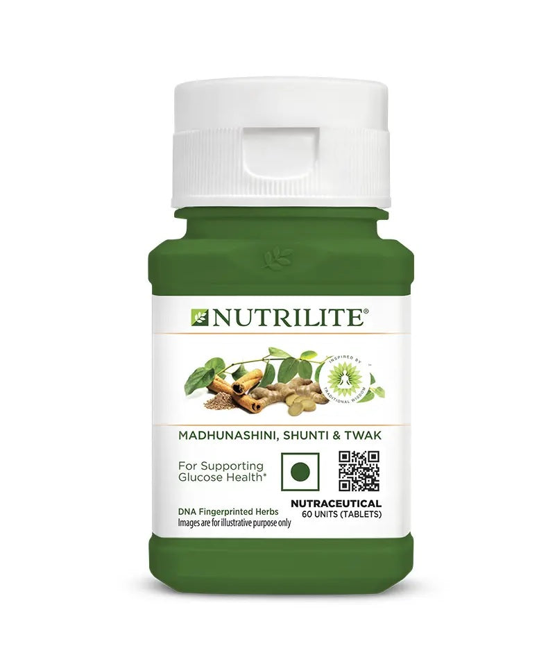 Amway nutrilite Madhunashini, Shunti & Twak(60 Tablets)