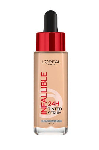 LOreal Paris Infallible 24H Tinted Serum Foundation  Light  30 ml