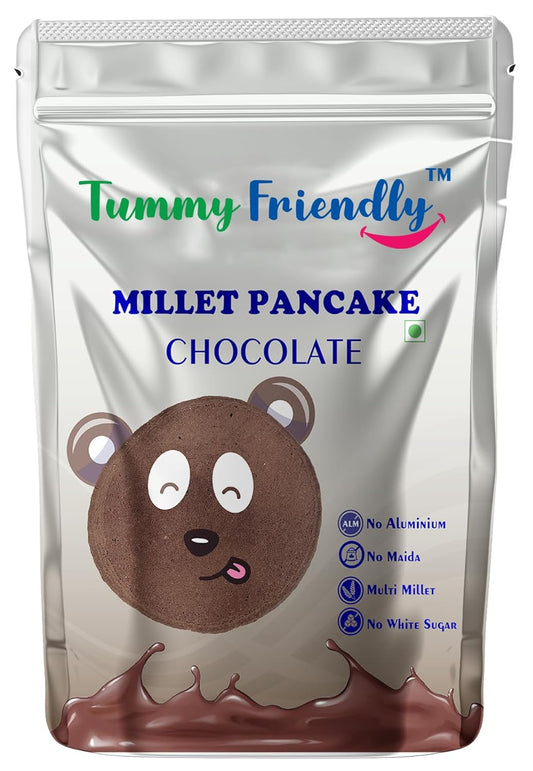 TummyFriendly Foods Aluminium-Free Millet Pancake Mix with Dates and Nuts - 800 gm