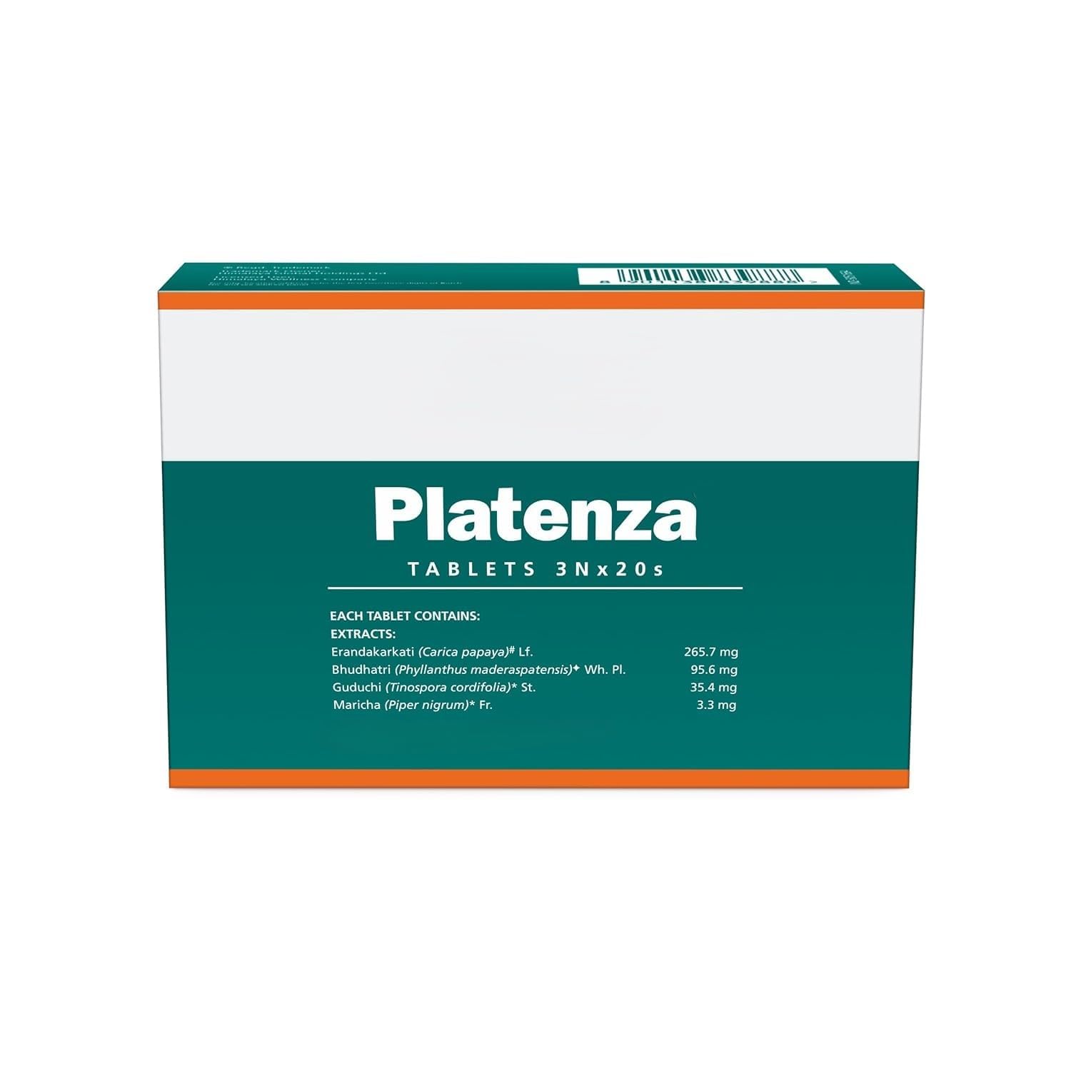 Himalaya Herbals Platenza Tabs - 60 tabs