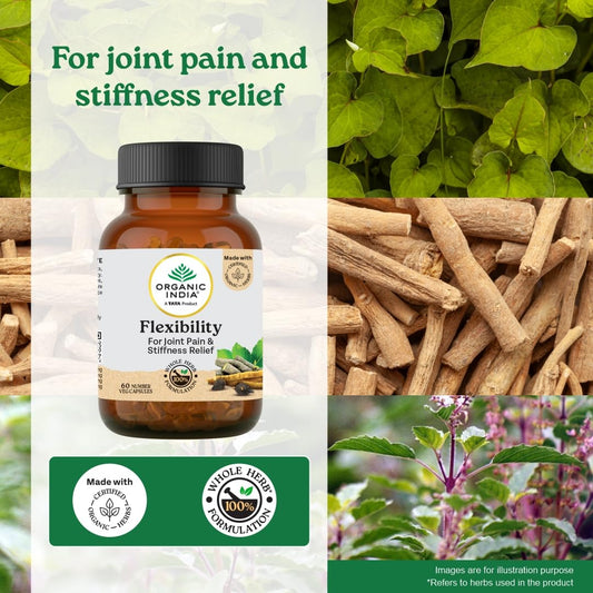 Organic India Flexibility -Pack Of 60 Capsules