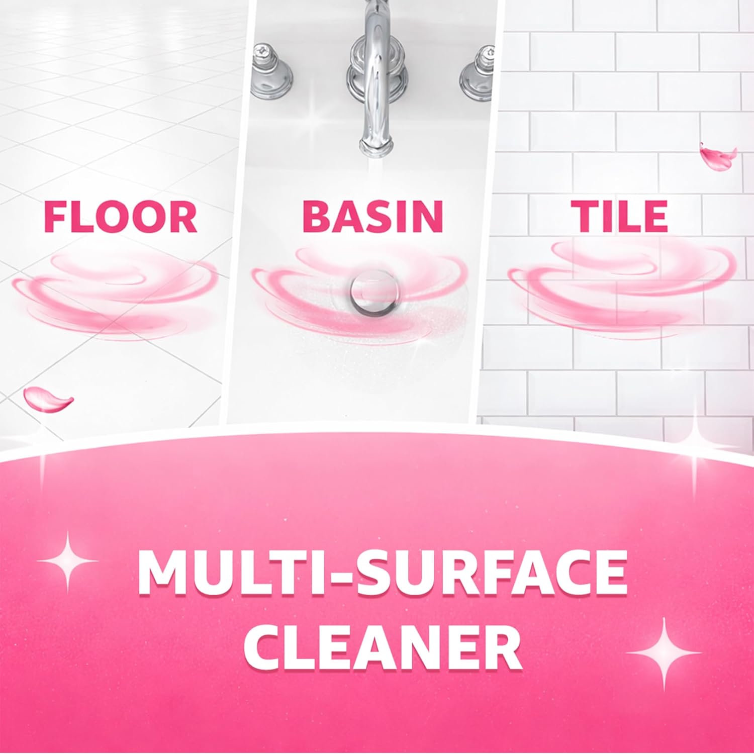 Lizol Fresh & Clean Bathroom Cleaner | Floral | 1L