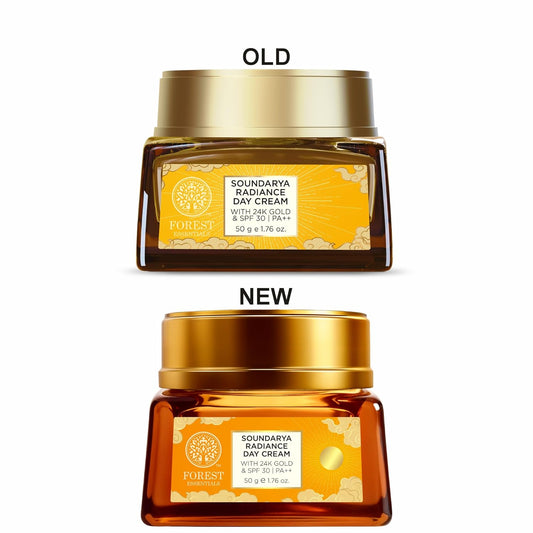 Forest Essentials Soundarya Radiance Cream With 24K Gold & SPF30 - 15 gm