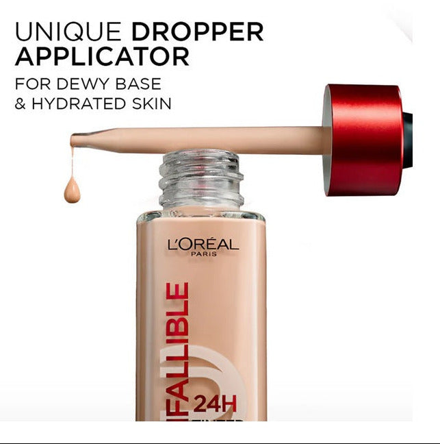 LOreal Paris Infallible 24H Tinted Serum Foundation  Light  30 ml