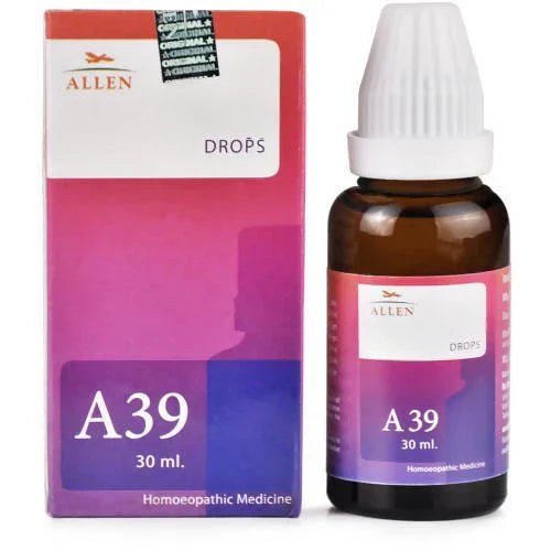 Allen Homeopathy A39 Drops - 30 ml