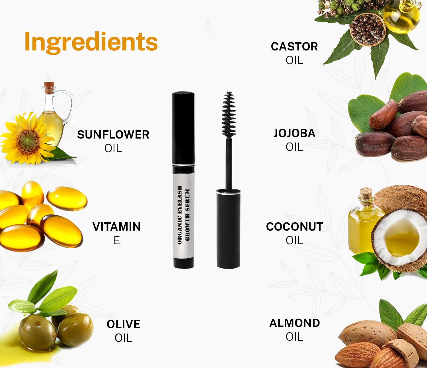 Love Earth Organic Eyelash Growth Serum - 5 ml