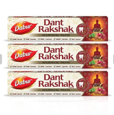 Dabur Dant Rakshak Paste - Pack of 3