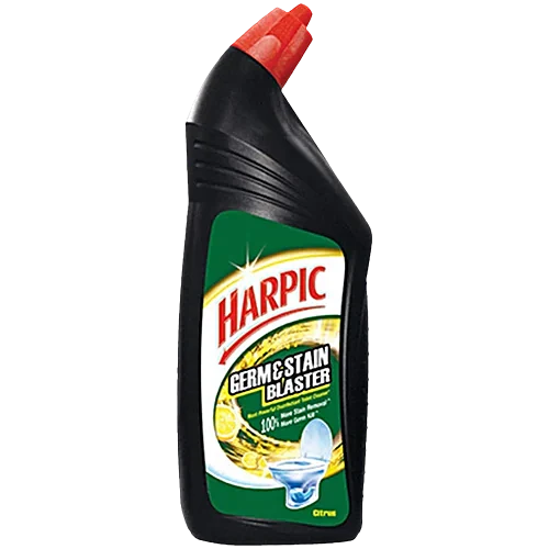 Harpic Germ & Stain Blaster Disinfectant Toilet Cleaner Liquid - Citrus, 750 ml