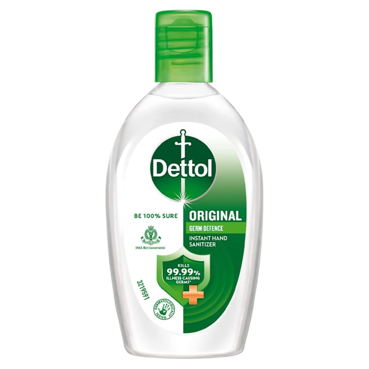 Dettol Original Germ Protection Alcohol based Hand Sanitizer, 52ml
