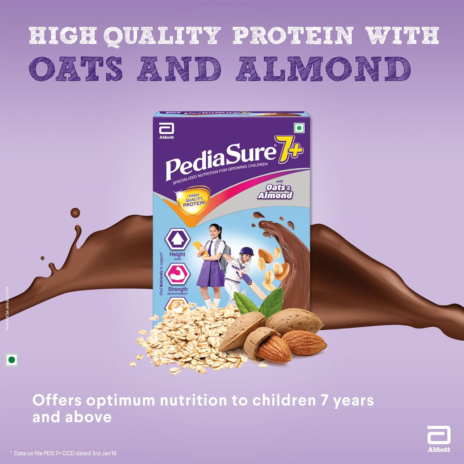 PediaSure 7+ Specialized Nutrition Drink Chocolate Powder 800gm