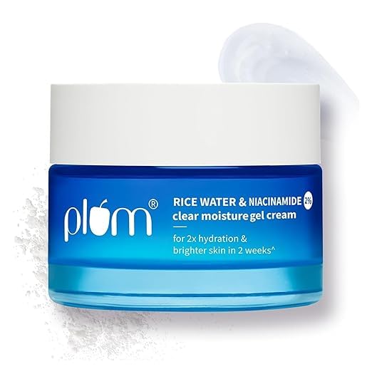 Plum Goodness Thinkderma 2% Niacinamide & Rice Water Clear Moisture Gel Cream - 50 gm
