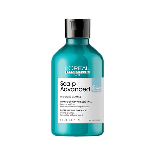 LOreal Professionnel Scalp Advanced Anti-Dandruff Dermo-Clarifier Shampoo - 300 ml
