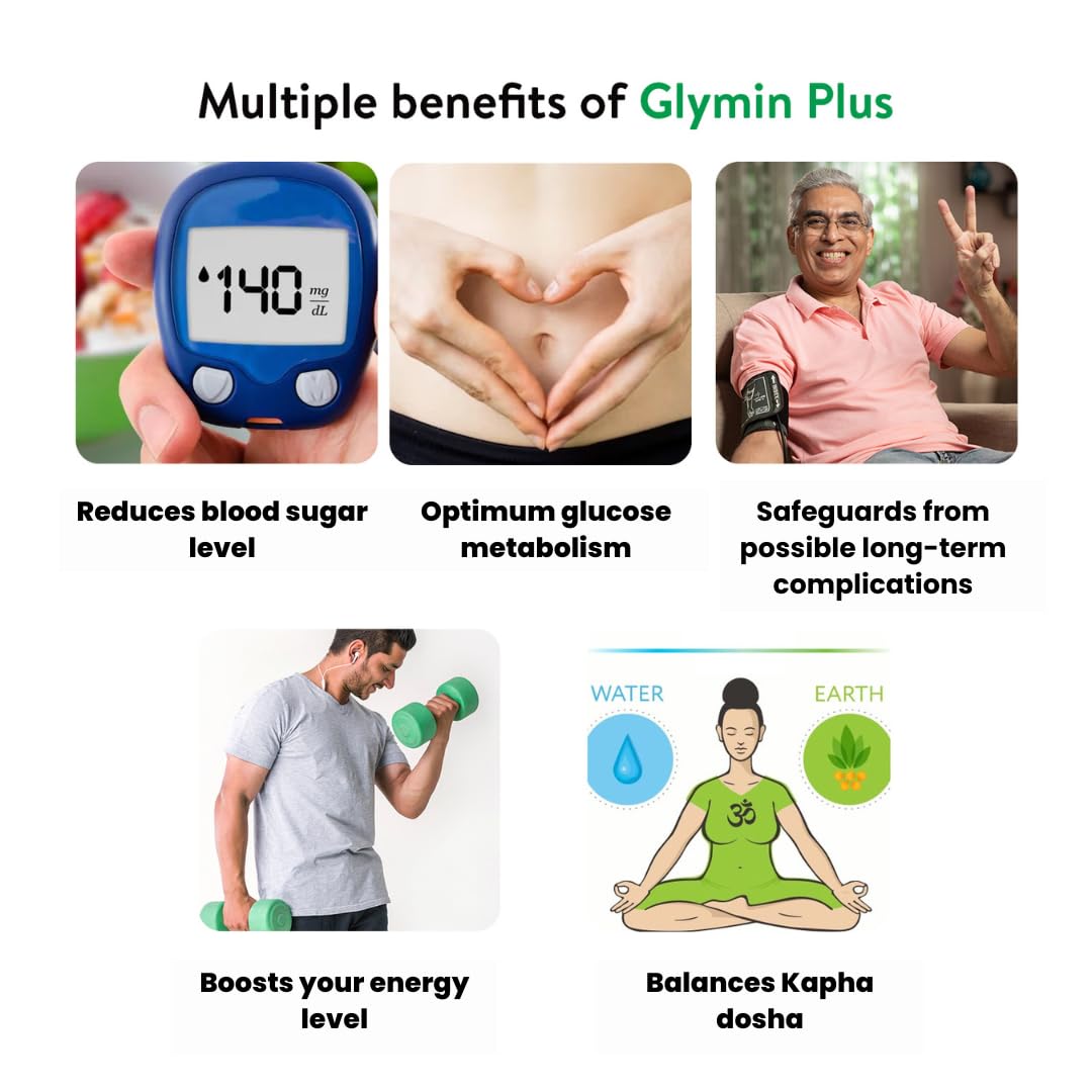 Kerala Ayurveda Glymin Plus Tablets - 100 tabs