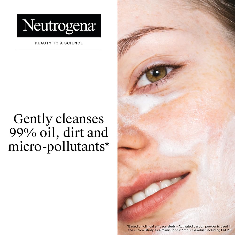 Neutrogena Deep Clean Gentle Foaming Cleanser - Moisturizing Face Wash 50gm