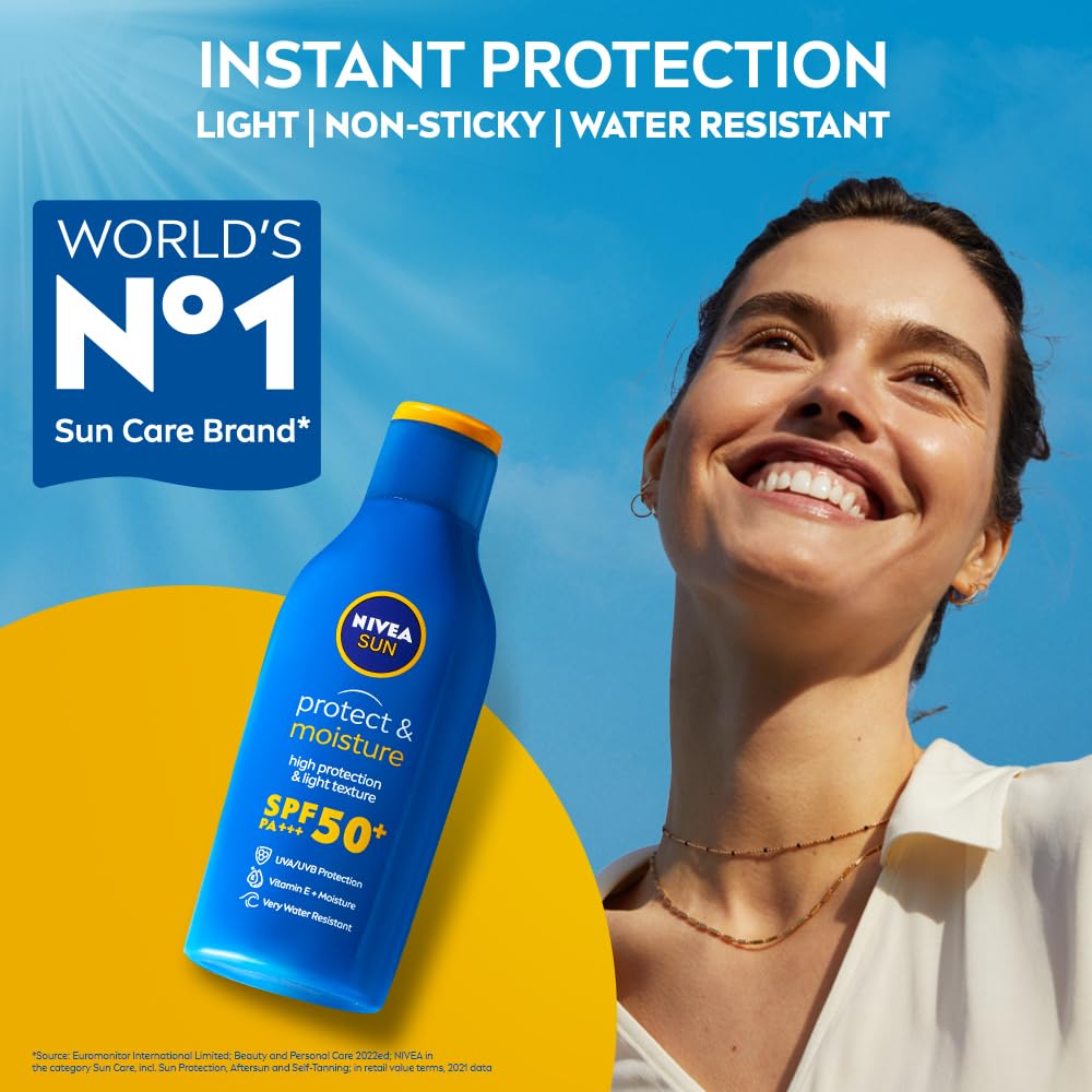 Nivea Protect & Moisture Sun Lotion SPF 50 - 75 ml