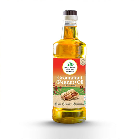 Organic India Groundnut (Peanut) Oil 1000ml