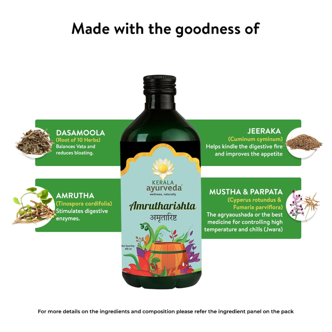 Kerala Ayurveda Amrutharishtam - 450 ml