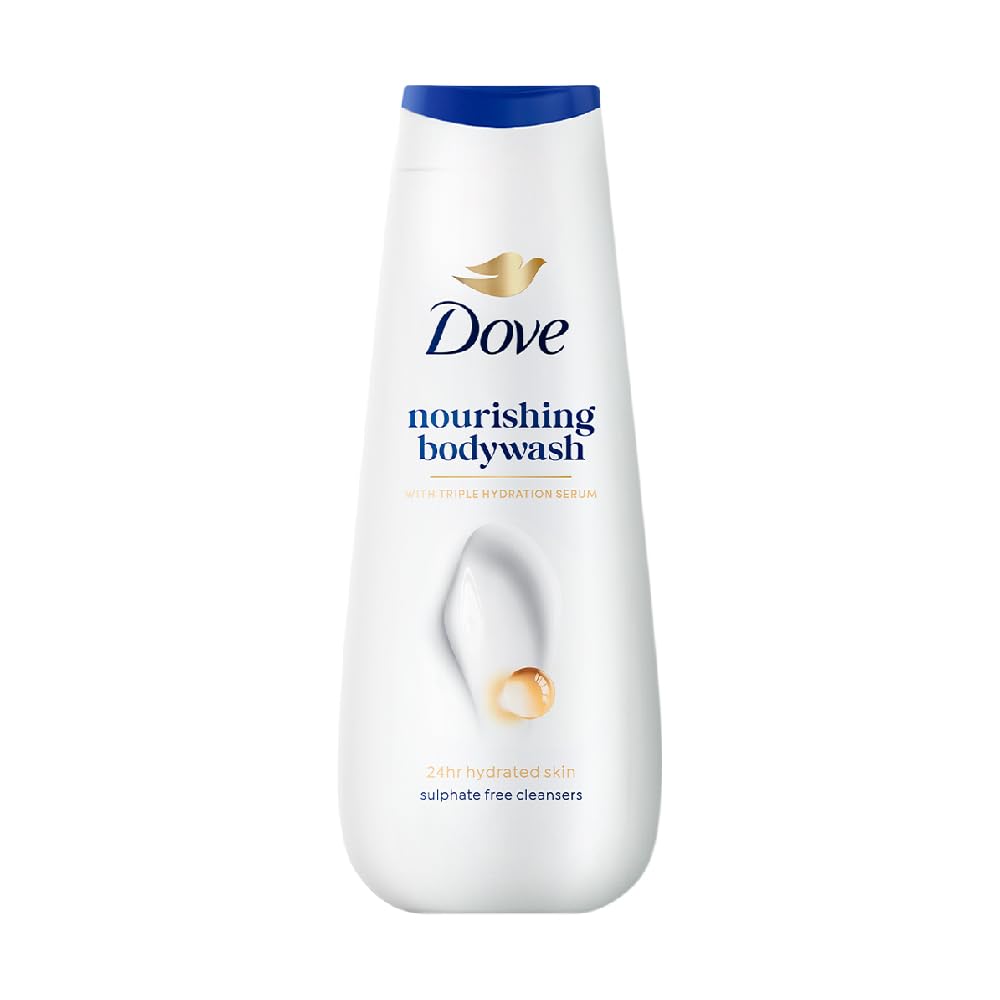 Dove 24 Hr Hydrated Skin Nourishing Body Wash For Soft Smooth Skin - 300 ml