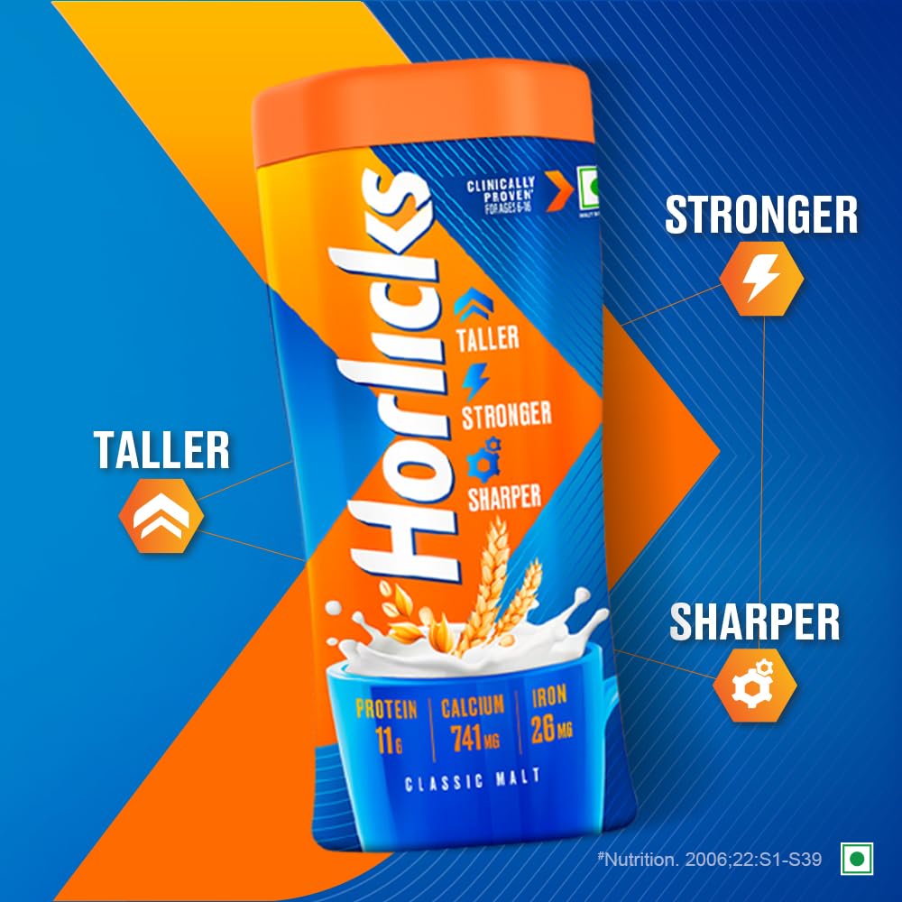 Horlicks Nutrition Drink Jar - 500 g