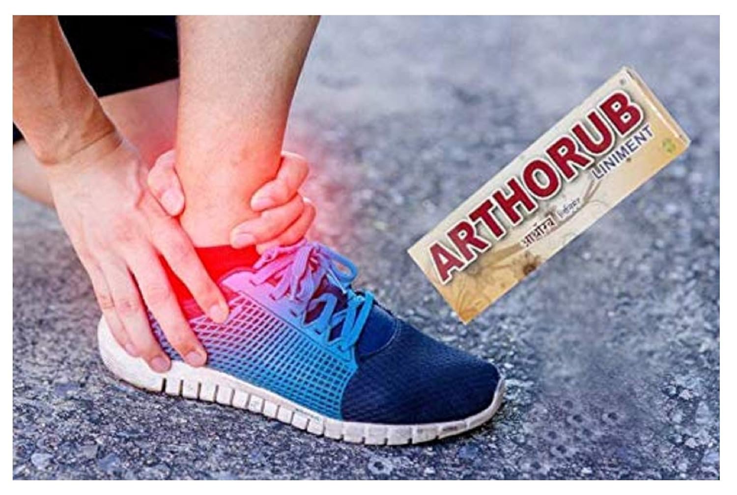 AVN Arthorub Liniment (30 ml x 2) For Oedema and Pain Of Back, Ankle, Shoulder, Elbow, Foot, Knee, Leg